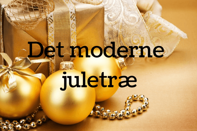 Alt til det moderne luksus juletræ