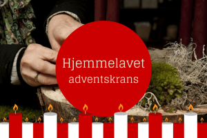 Hjemmelavet adventskrans