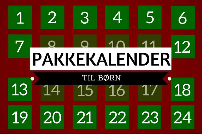 Pakkekalender til børn