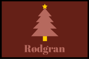 Køb Rødgran juletræ