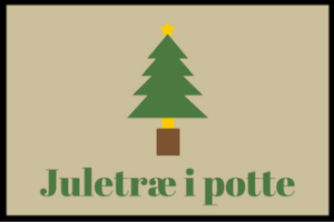 Køb juletræ i potte
