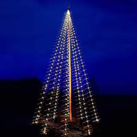 Stella LED julelyskæde til flagstang