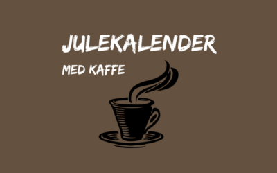 Julekalender og adventskalender med kaffe