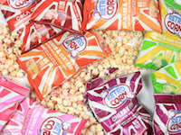 Sjove popcorn med smag